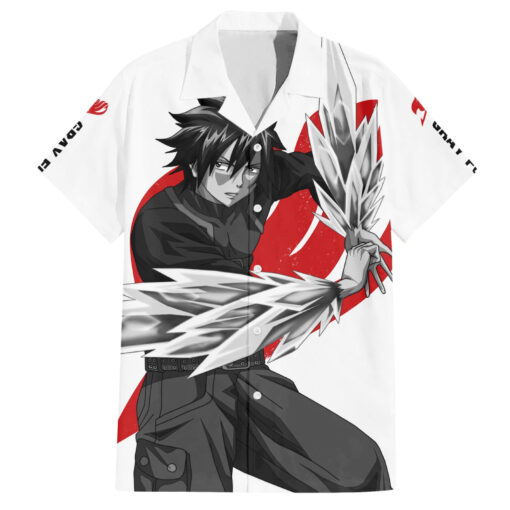 Chemise hawaïenne Gray Fullbuster silhouette