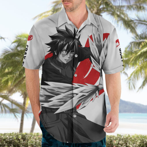 Chemise hawaïenne Gray Fullbuster silhouette – Image 3