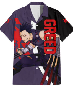 Chemise hawaïenne Greed Fullmetal Alchemist