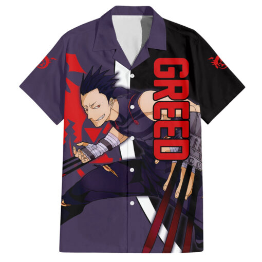 Chemise hawaïenne Greed Fullmetal Alchemist