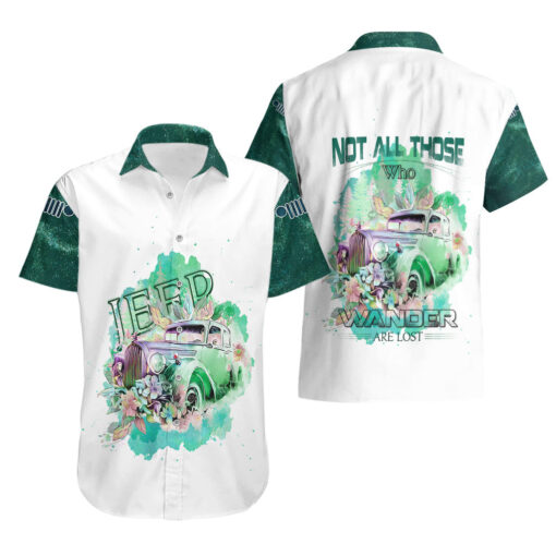 Chemise hawaïenne Jeep galaxie Wanderlust – Image 3