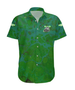 Chemise hawaïenne Jeep verte fanatique