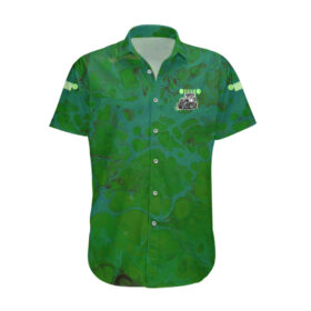 Chemise hawaïenne Jeep verte fanatique