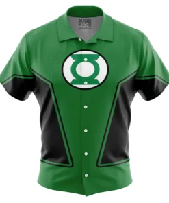 Chemise hawaïenne Green Lantern DC Comics