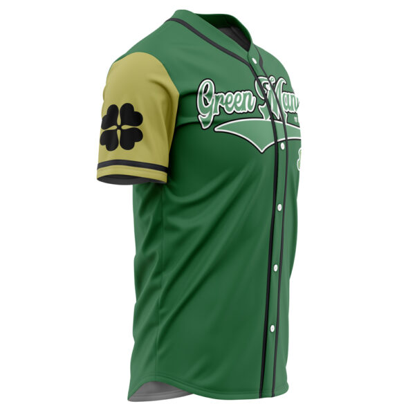 Maillot de baseball Mantes Vertes Black Clover – Image 2