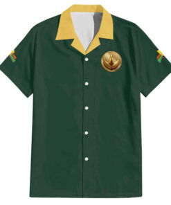 Chemise hawaïenne Ranger Vert Power Rangers
