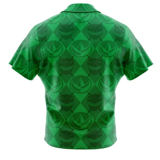 Chemise hawaïenne Motif Ranger Vert Power Rangers – Image 2