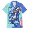 Chemise hawaïenne Greninja Pokémon Anime