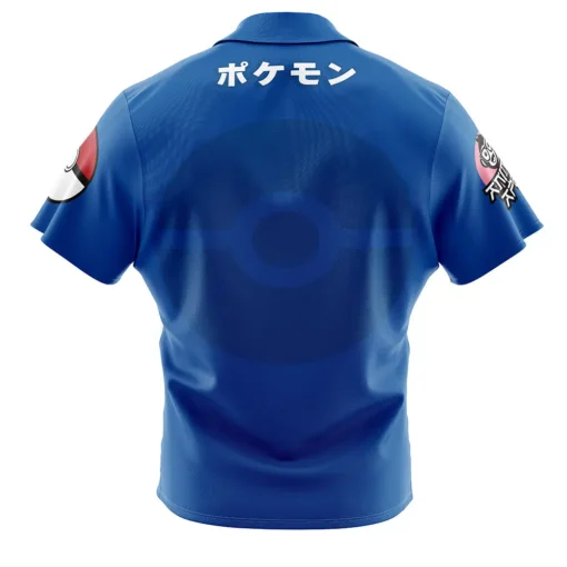 Chemise hawaïenne Visage Amphinobi Pokémon – Image 2