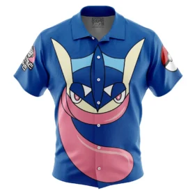 Chemise hawaïenne Visage Amphinobi Pokémon