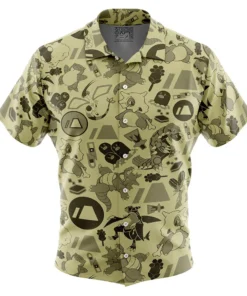 Chemise hawaïenne Pokémon Sol