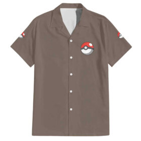 Chemise hawaïenne Pokémon type Sol Japon