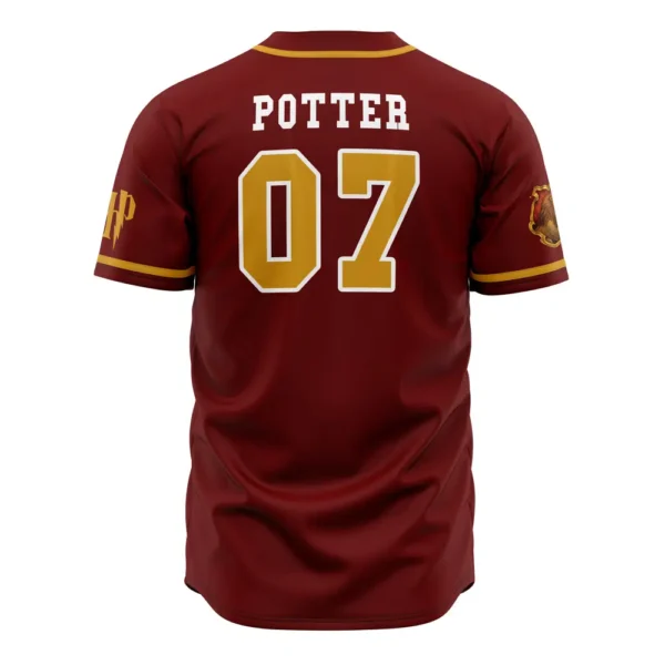 Maillot de baseball Maison Gryffondor Harry Potter – Image 2