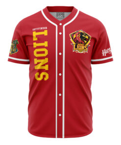Maillot de baseball Maison Gryffondor Lions Harry Potter