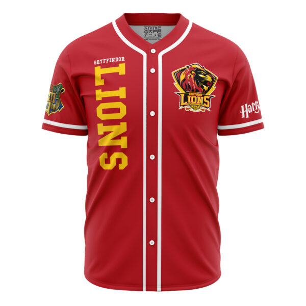 Maillot de baseball Maison Gryffondor Lions Harry Potter