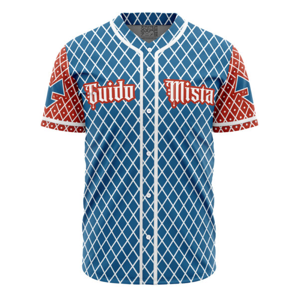 Maillot de baseball Guido Mista JoJo’s Bizarre Adventure