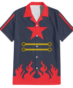 Chemise hawaïenne Simon Gurren Lagann