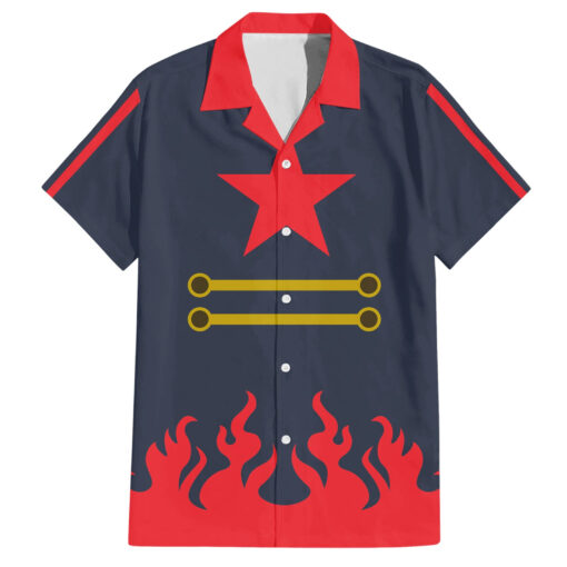 Chemise hawaïenne Simon Gurren Lagann