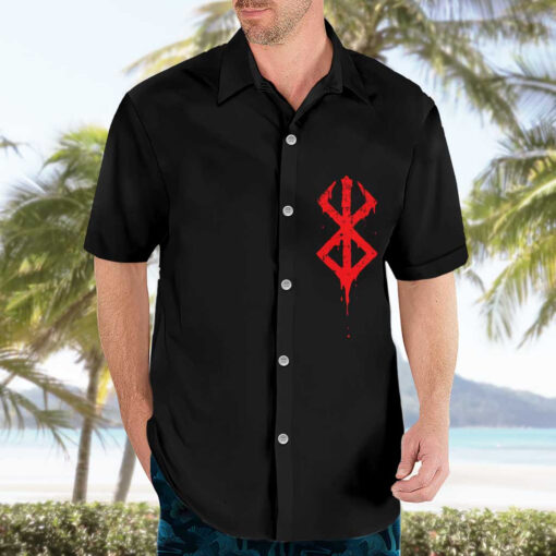 Chemise hawaïenne Guts Berserk Anime – Image 3