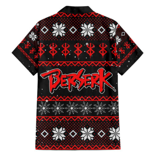 Chemise hawaïenne Guts Berserk Noël Anime Mix – Image 2