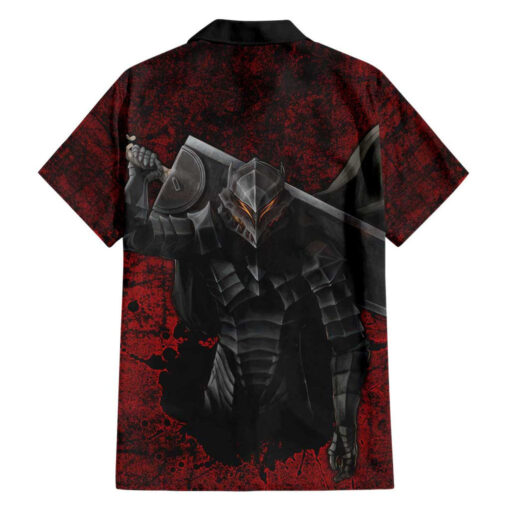 Chemise hawaïenne Guts Berserk grunge sanglant Anime Mix – Image 2