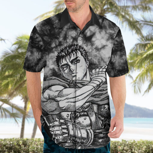 Chemise hawaïenne Guts Berserk style grunge – Image 3