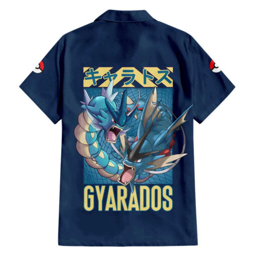 Chemise hawaïenne Léviator Pokémon Anime – Image 2