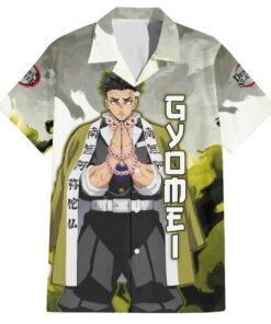 Chemise hawaïenne Gyomei Demon Slayer Anime