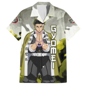 Chemise hawaïenne Gyomei Demon Slayer Anime
