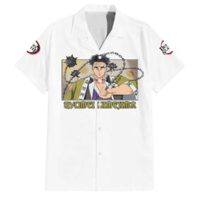 Chemise hawaïenne Gyomei Himejima Demon Slayer Anime