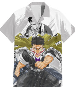 Chemise hawaïenne Gyomei Himejima Demon Slayer