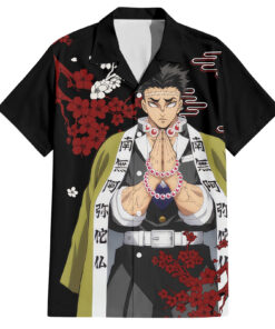 Chemise hawaïenne Gyomei Himejima style japonais