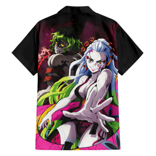 Chemise hawaïenne Gyutaro et Daki Demon Slayer – Image 2