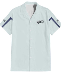Chemise hawaïenne Akaza Hakuji Demon Slayer Anime
