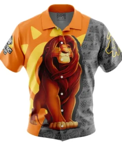 Chemise hawaïenne Simba Le Roi Lion
