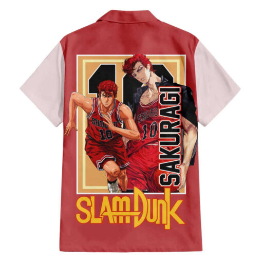 Chemise hawaïenne Hanamichi Sakuragi Slam Dunk Japon – Image 2