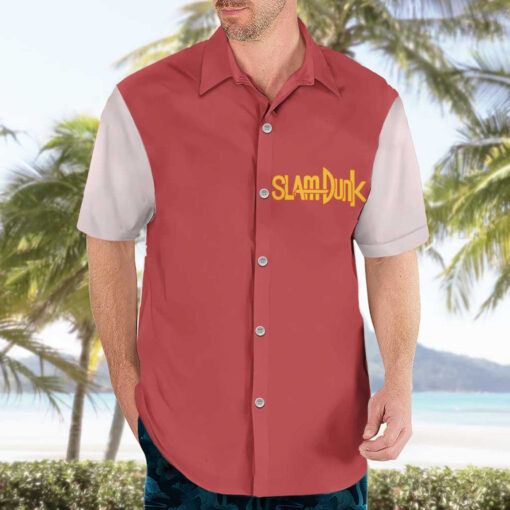 Chemise hawaïenne Hanamichi Sakuragi Slam Dunk Japon – Image 3
