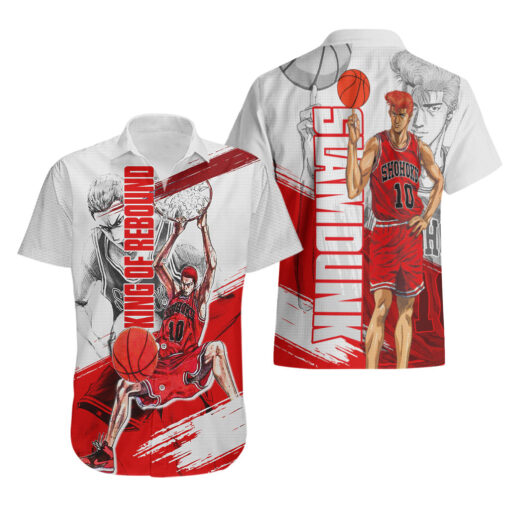 Chemise hawaïenne Hanamichi Sakuragi Slam Dunk Film – Image 3