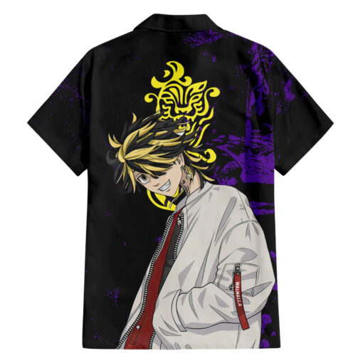 Chemise hawaïenne Kazutora Hanemiya Anime – Image 2