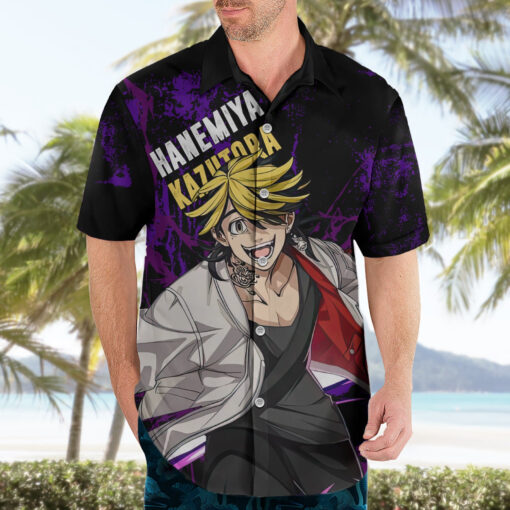Chemise hawaïenne Kazutora Hanemiya Anime – Image 3