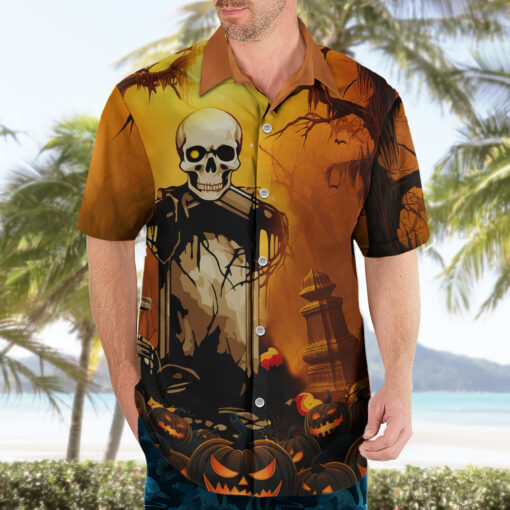Chemise hawaïenne fête d’Halloween – Image 3
