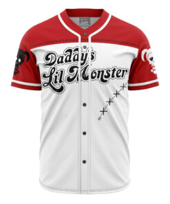 Maillot de baseball Harley Quinn Daddy's Lil Monster DC Comics