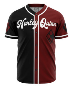 Maillot de baseball Harley Quinn Live Fast Die Clown DC Comics