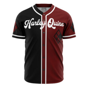 Maillot de baseball Harley Quinn Live Fast Die Clown DC Comics