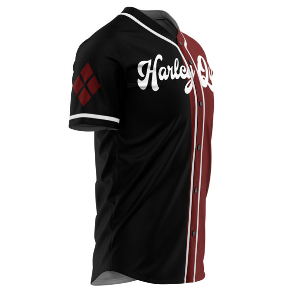 Maillot de baseball Harley Quinn Live Fast Die Clown DC Comics – Image 2