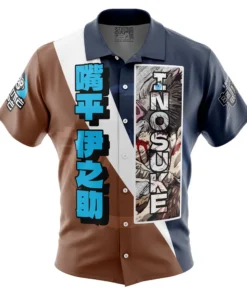Chemise hawaïenne Hashibira Inosuke L’Attaque des Titans