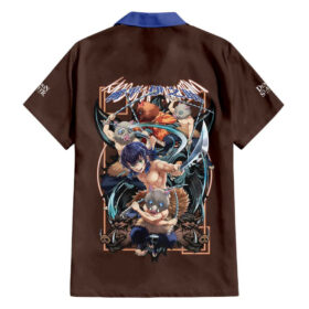 Chemise hawaïenne Inosuke Hashibira Japon Anime