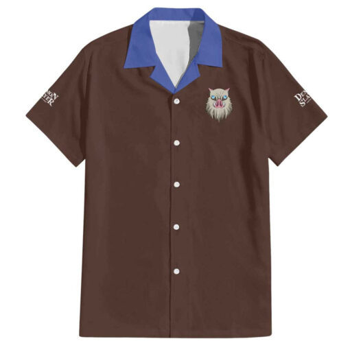 Chemise hawaïenne Inosuke Hashibira Japon Anime – Image 2