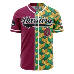 Maillot de baseball Hashira Giyu Tomioka Demon Slayer