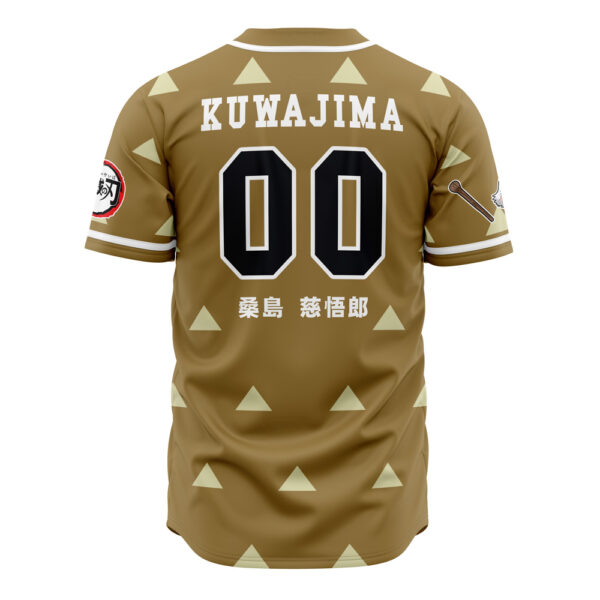 Maillot de baseball Hashira Jigoro Kuwajima Demon Slayer – Image 3